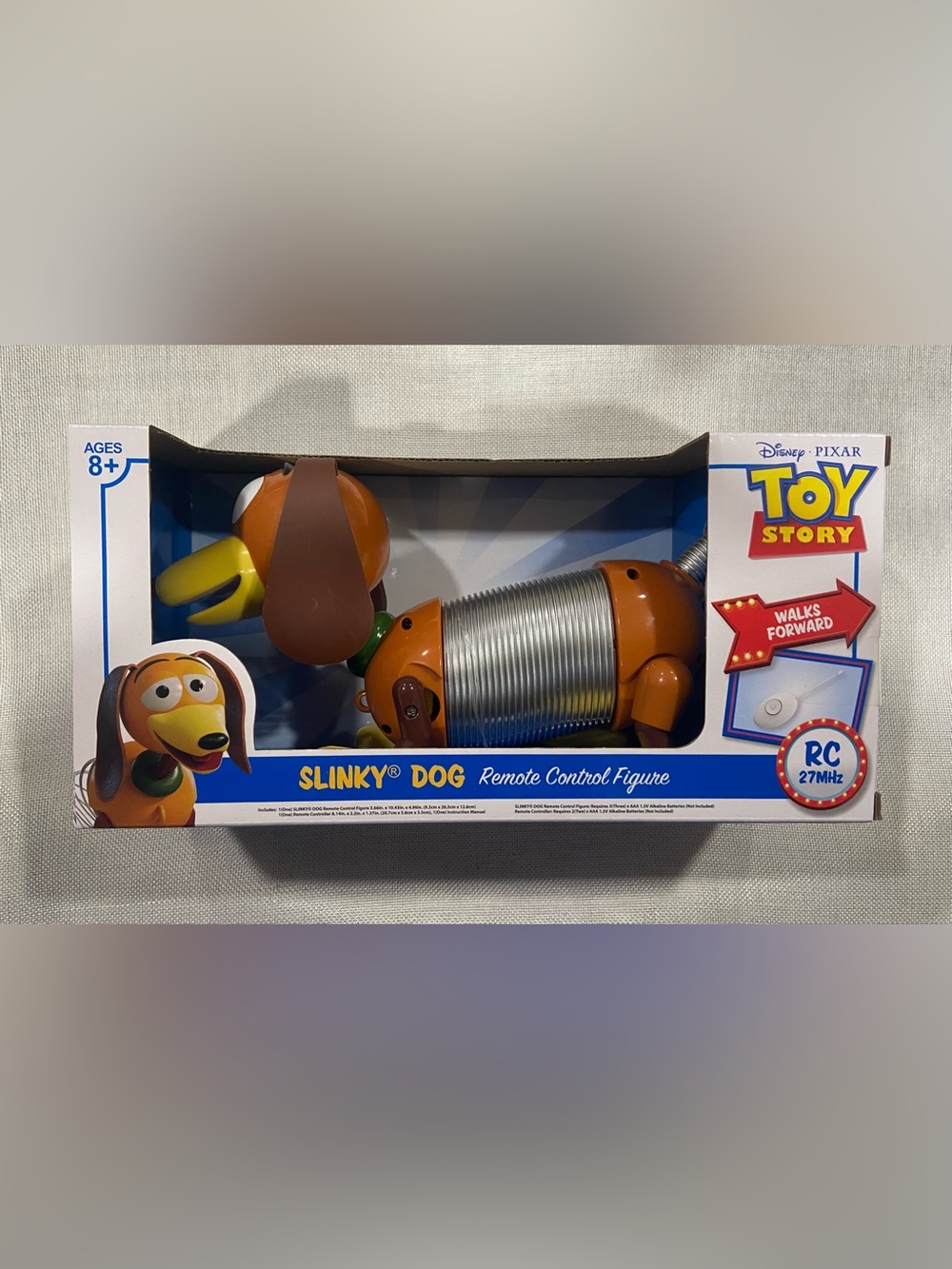 Disney Pixar Toy Story Slinky Dog Remote Control Figure - RC 27MHz